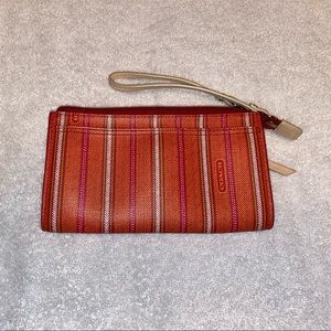 Coach Multi-Color Wristlet/Wallet